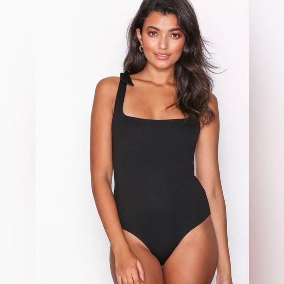Free People Tops - TWO Free People Intimately Black Bodysuits ⭐️BUNDLE!⭐️ Size L